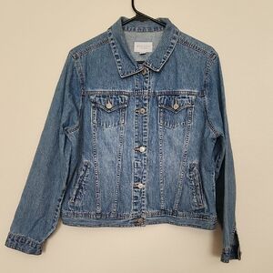 Sonoma Denim Jacket Sz L